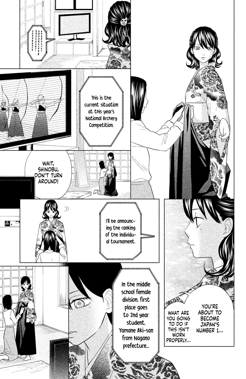 Chihayafuru: Middle School Arc Chapter 13 page 31 - Chapter 13: 13th Poem