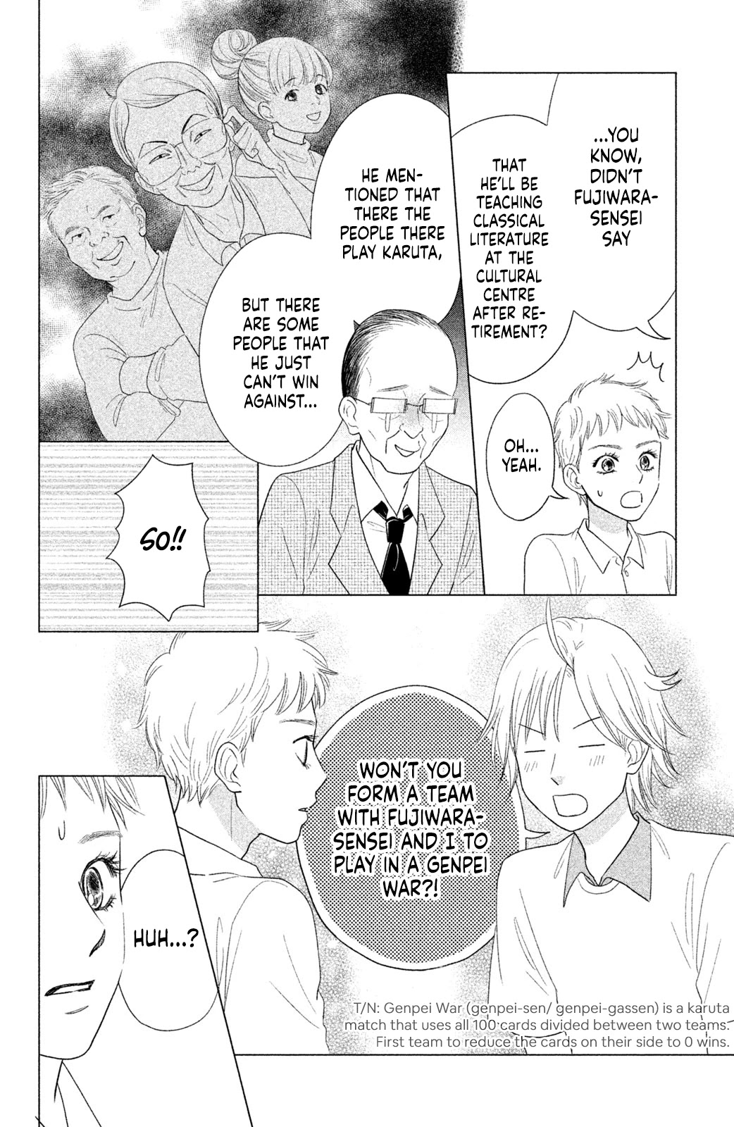 Chihayafuru: Middle School Arc Chapter 14 page 17 - Chapter 14: 14th Poem