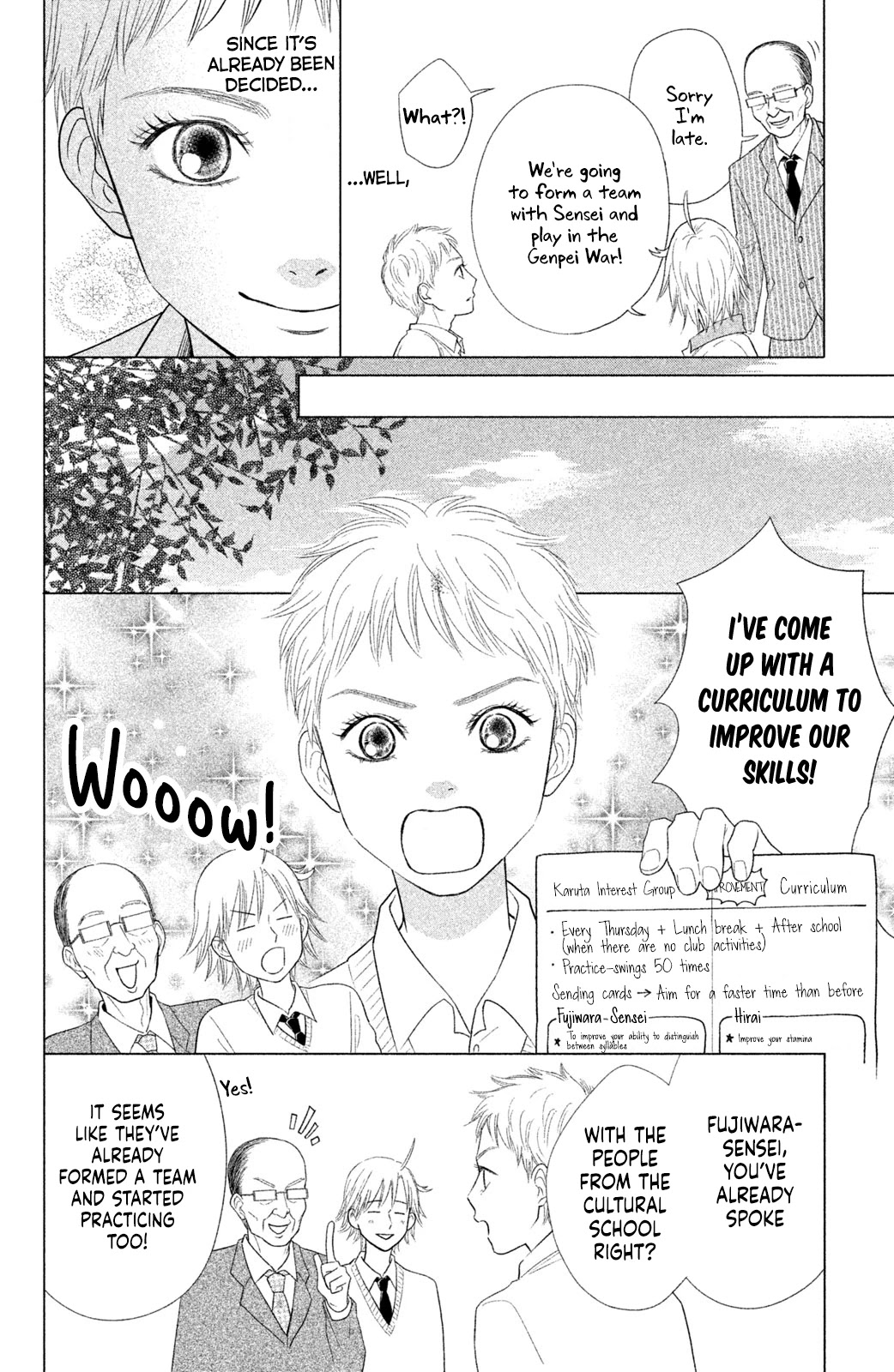 Chihayafuru: Middle School Arc Chapter 14 page 19 - Chapter 14: 14th Poem