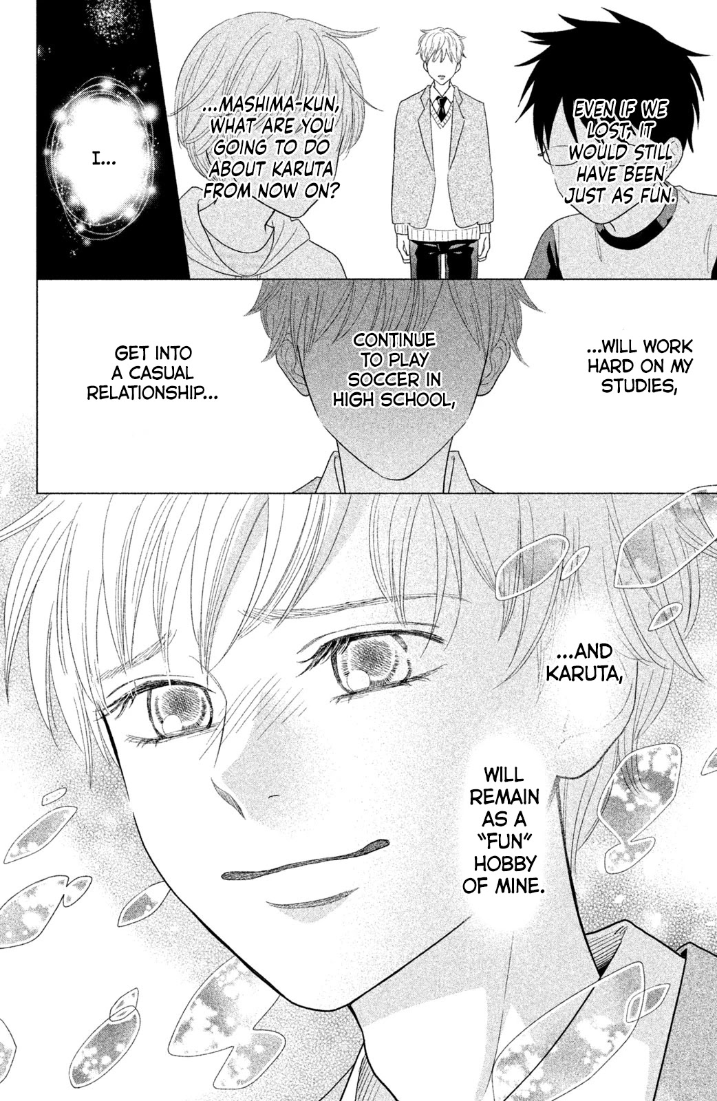 Chihayafuru: Middle School Arc Chapter 15 page 27 - Chapter 15