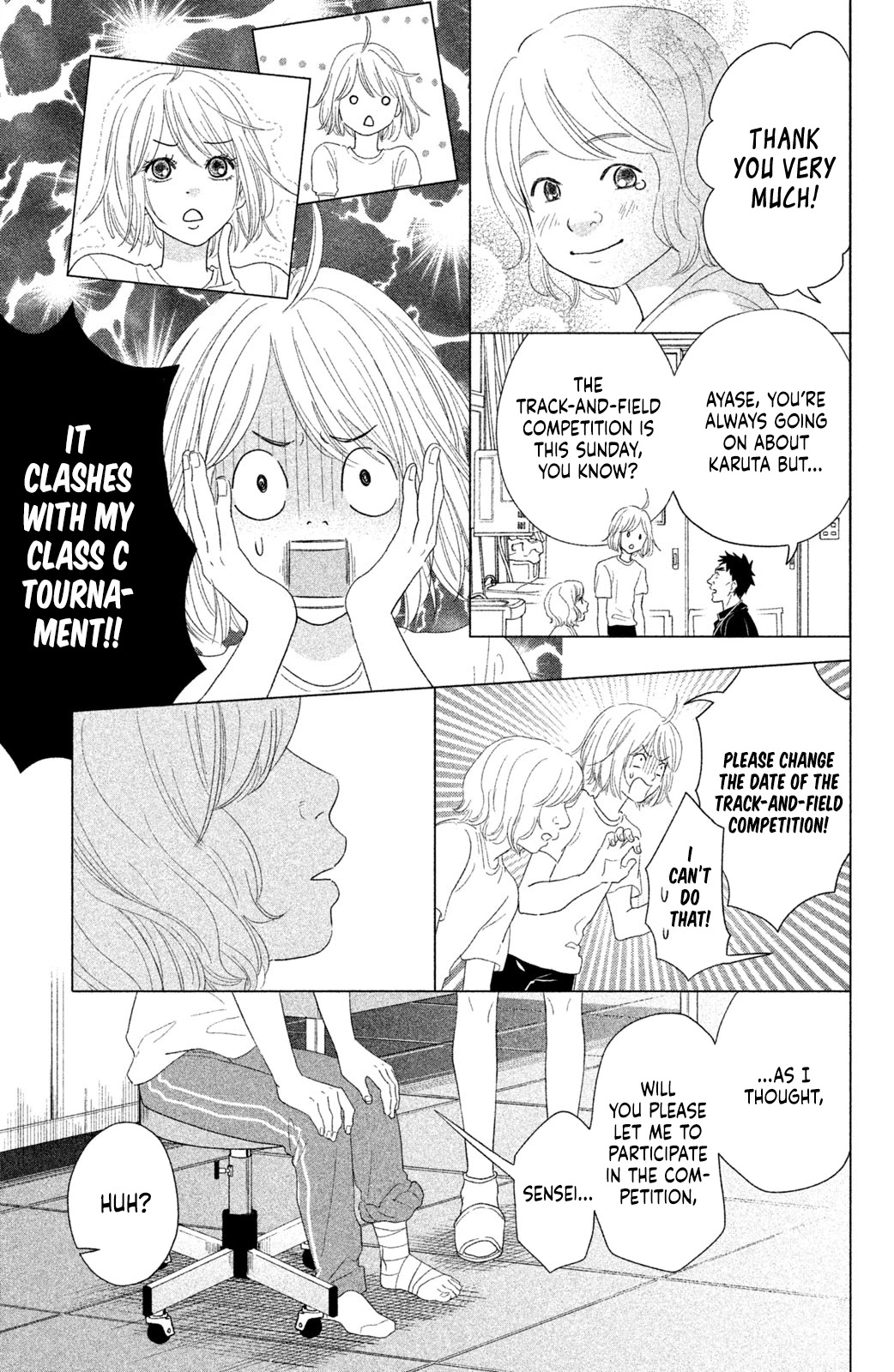 Chihayafuru: Middle School Arc Chapter 16 page 12 - Chapter 16: 16th Poem