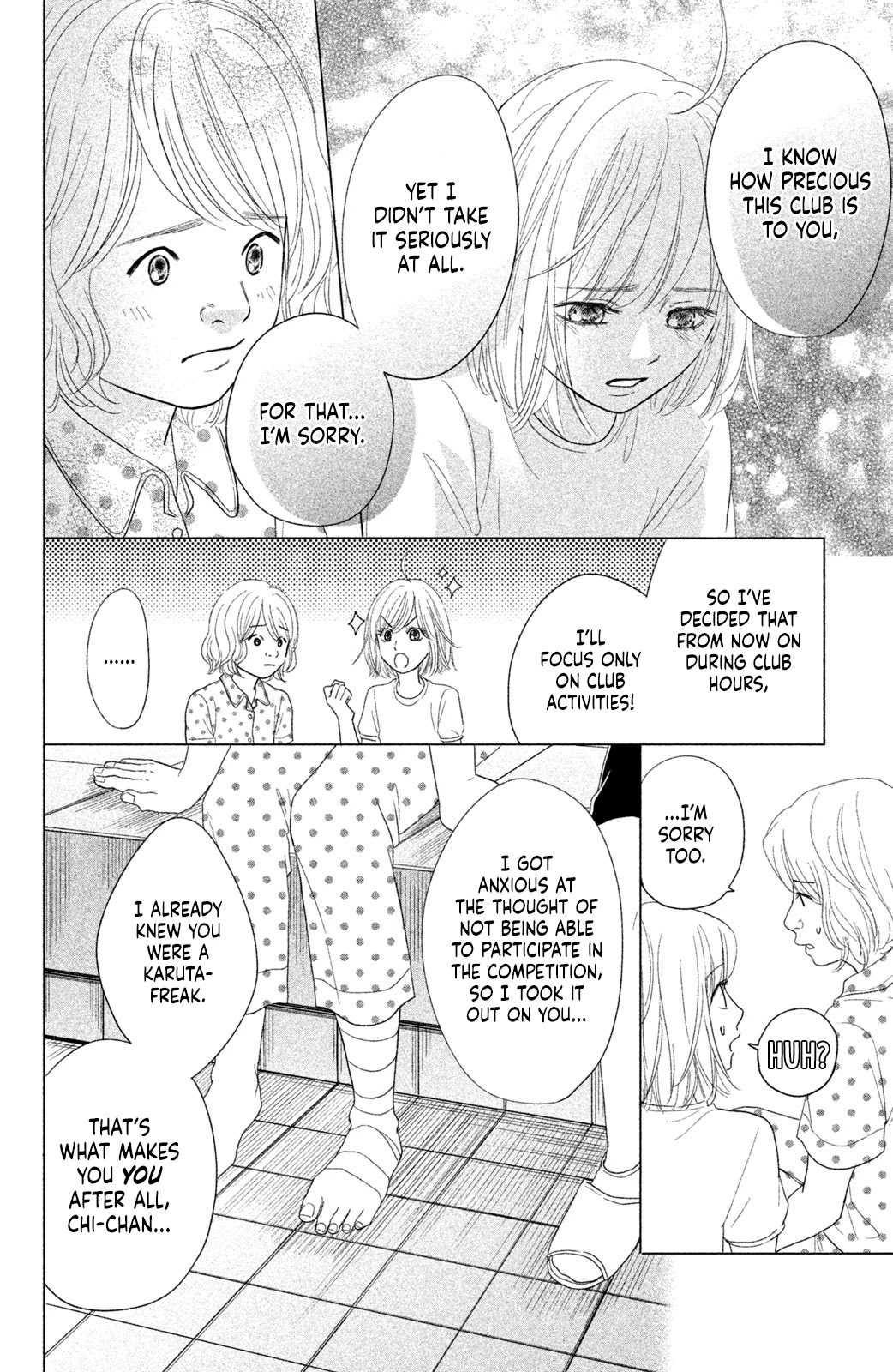 Chihayafuru: Middle School Arc Chapter 16 page 21 - Chapter 16: 16th Poem