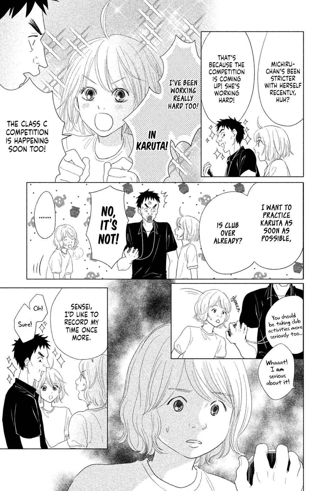Chihayafuru: Middle School Arc Chapter 16 page 8 - Chapter 16: 16th Poem