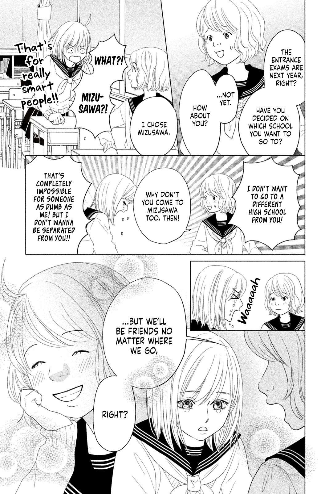 Chihayafuru: Middle School Arc Chapter 17 page 6 - Chapter 17: 17th Poem