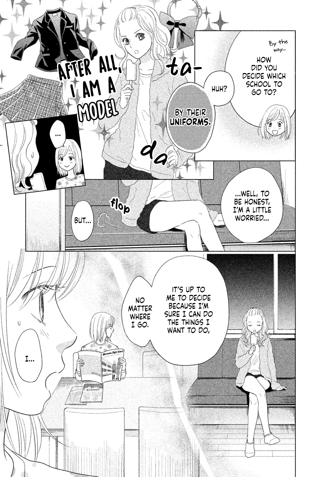 Chihayafuru: Middle School Arc Chapter 17 page 8 - Chapter 17: 17th Poem
