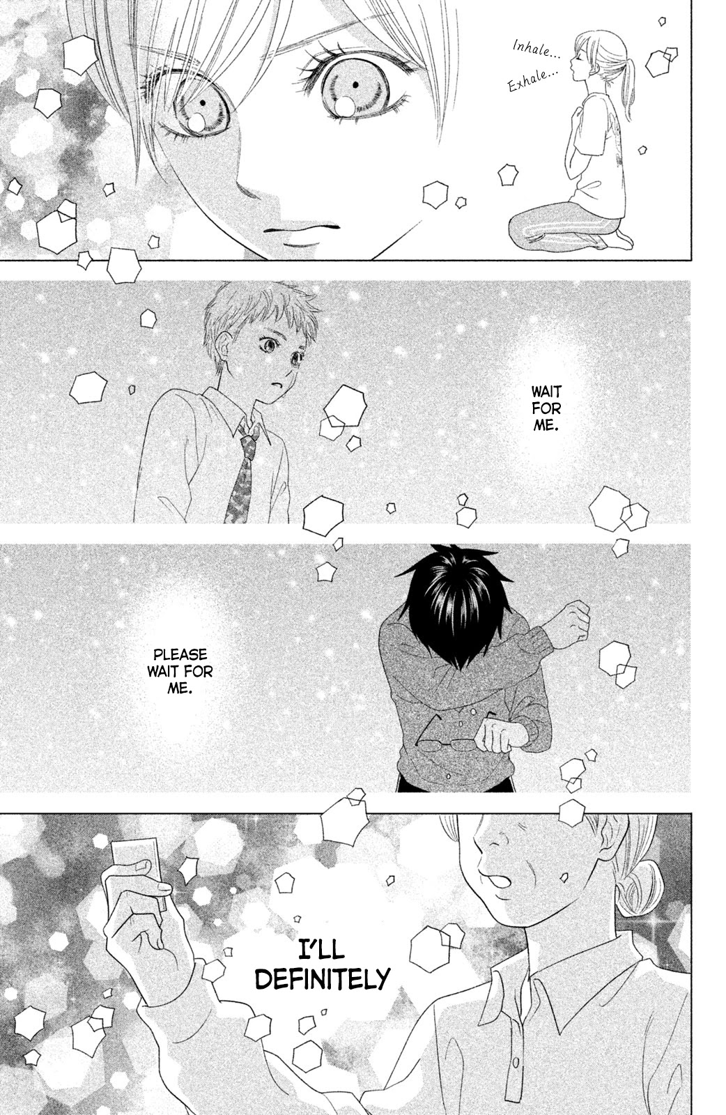 Chihayafuru: Middle School Arc Chapter 18 page 16 - Chapter 18: 18th Poem [END]