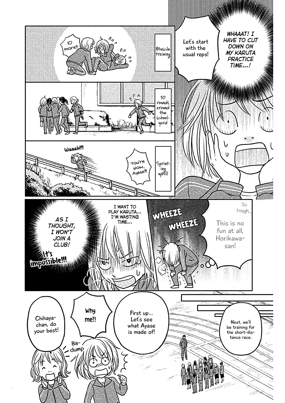 Chihayafuru: Middle School Arc Chapter 2 page 13 - Chapter 2: 2nd Poem