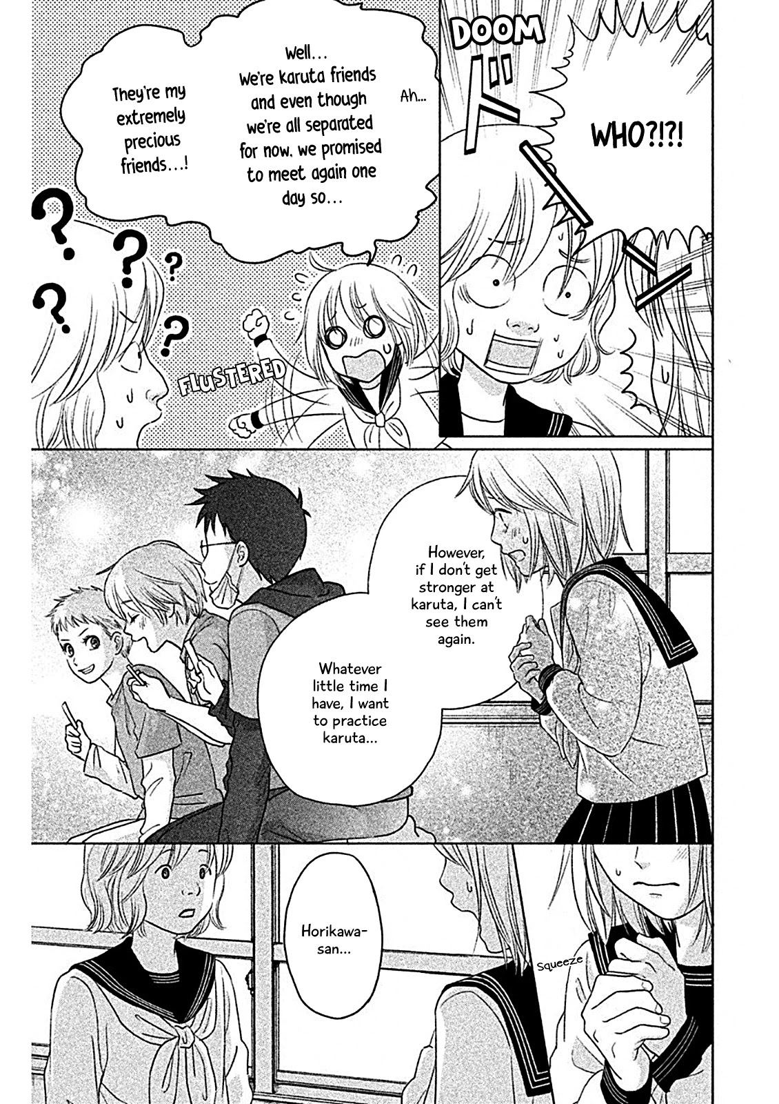 Chihayafuru: Middle School Arc Chapter 2 page 22 - Chapter 2: 2nd Poem
