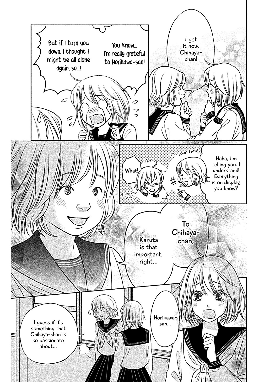 Chihayafuru: Middle School Arc Chapter 2 page 24 - Chapter 2: 2nd Poem