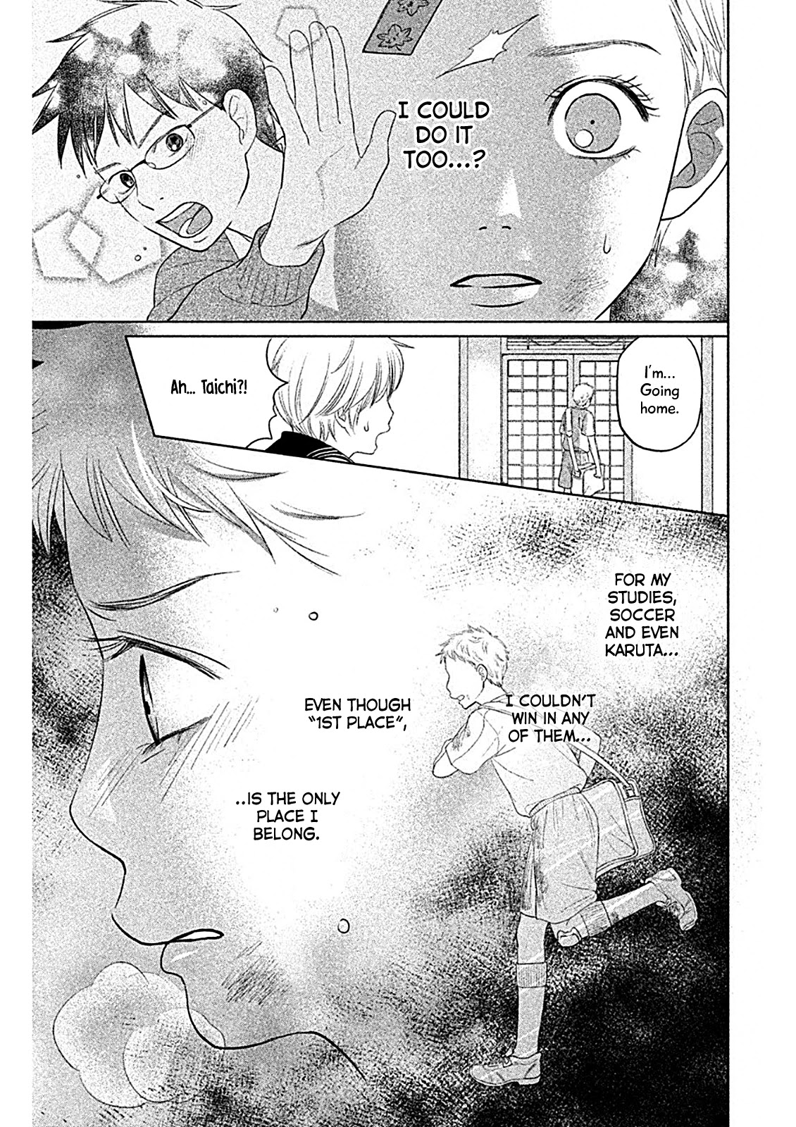 Chihayafuru: Middle School Arc Chapter 3 page 28 - Chapter 3: 3rd Poem
