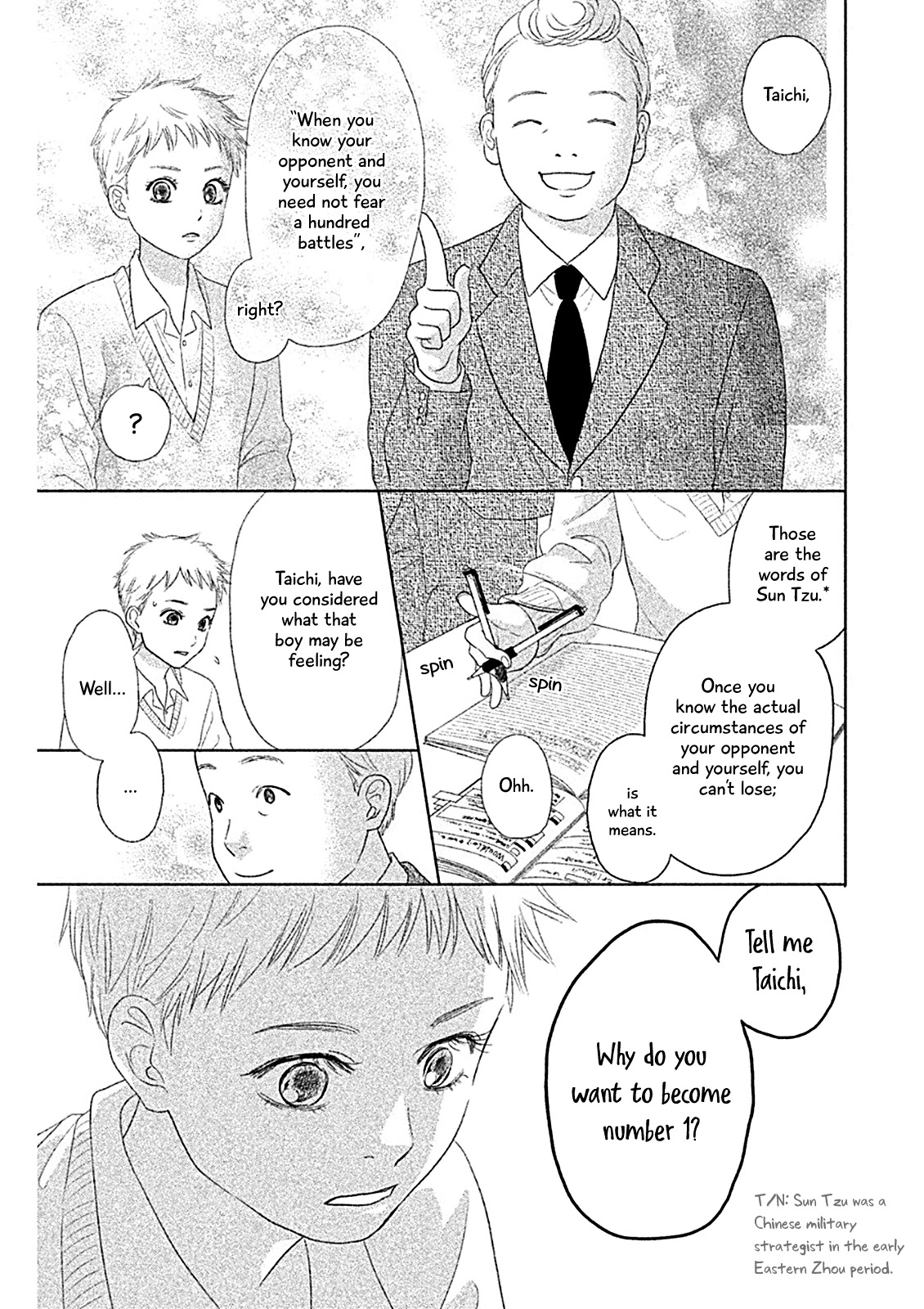 Chihayafuru: Middle School Arc Chapter 4 page 10 - Chapter 4: 4th Poem