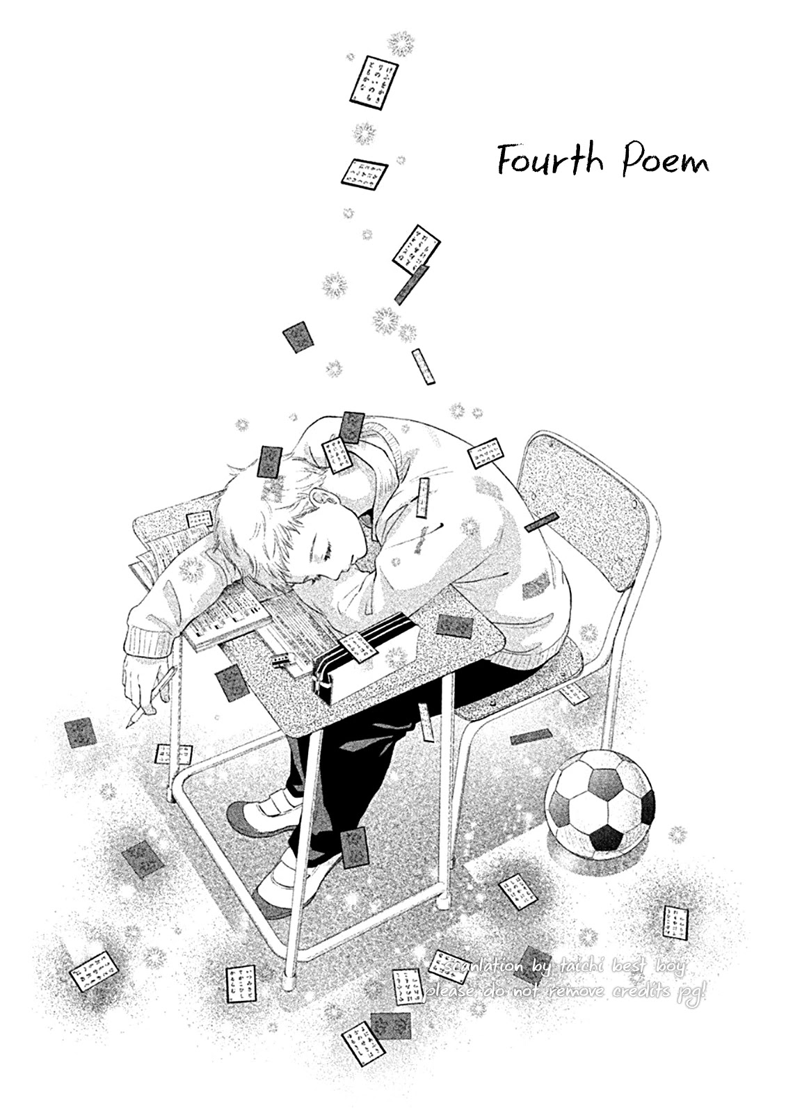 Chihayafuru: Middle School Arc Chapter 4 page 2 - Chapter 4: 4th Poem