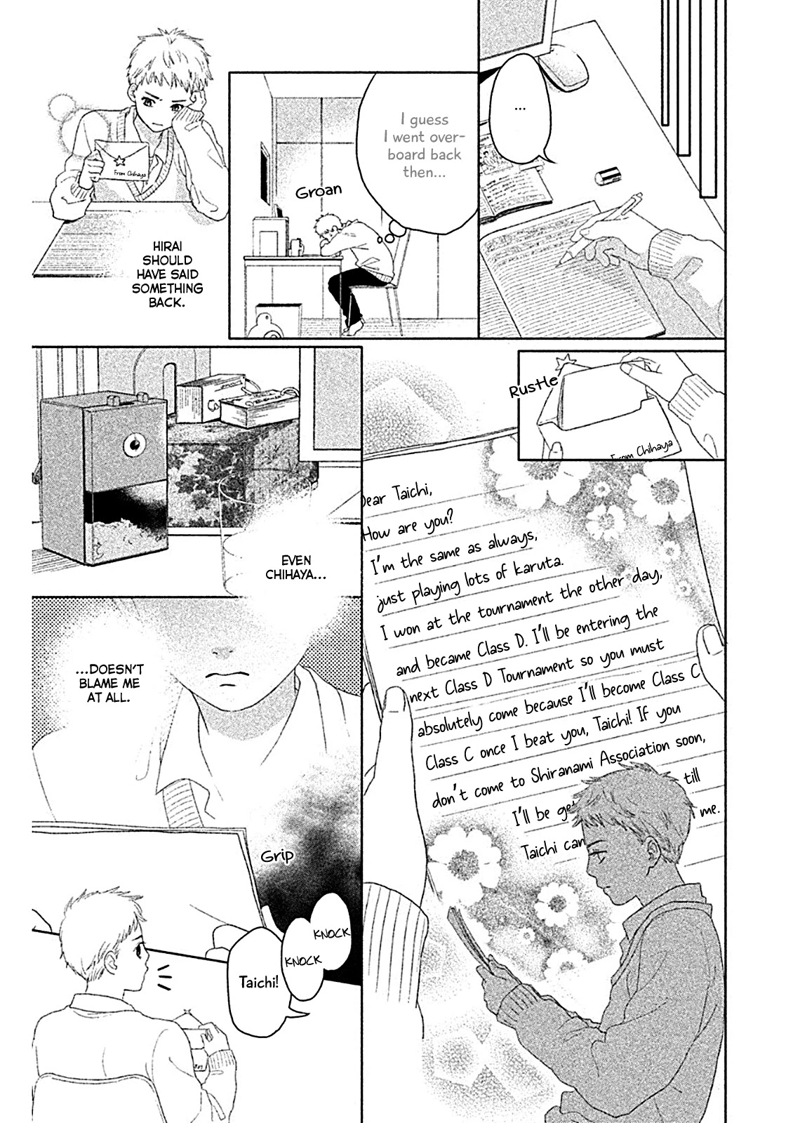 Chihayafuru: Middle School Arc Chapter 4 page 8 - Chapter 4: 4th Poem