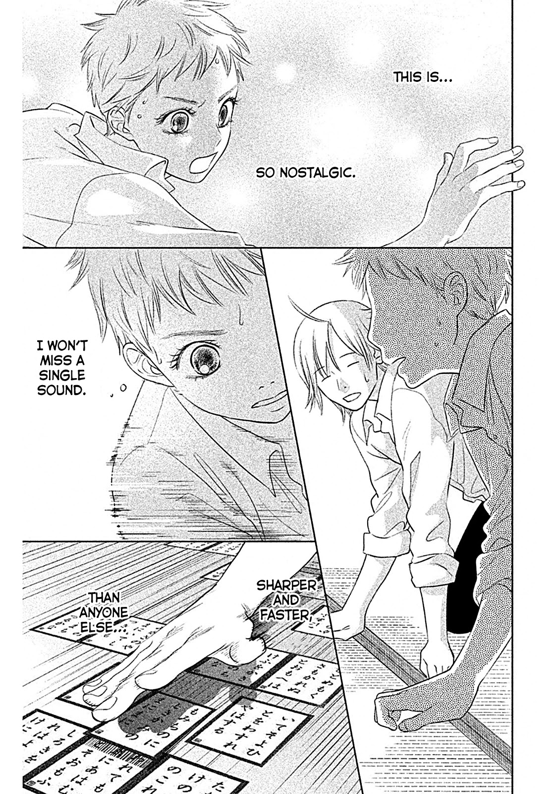 Chihayafuru: Middle School Arc Chapter 5 page 12 - Chapter 5: 5th Poem