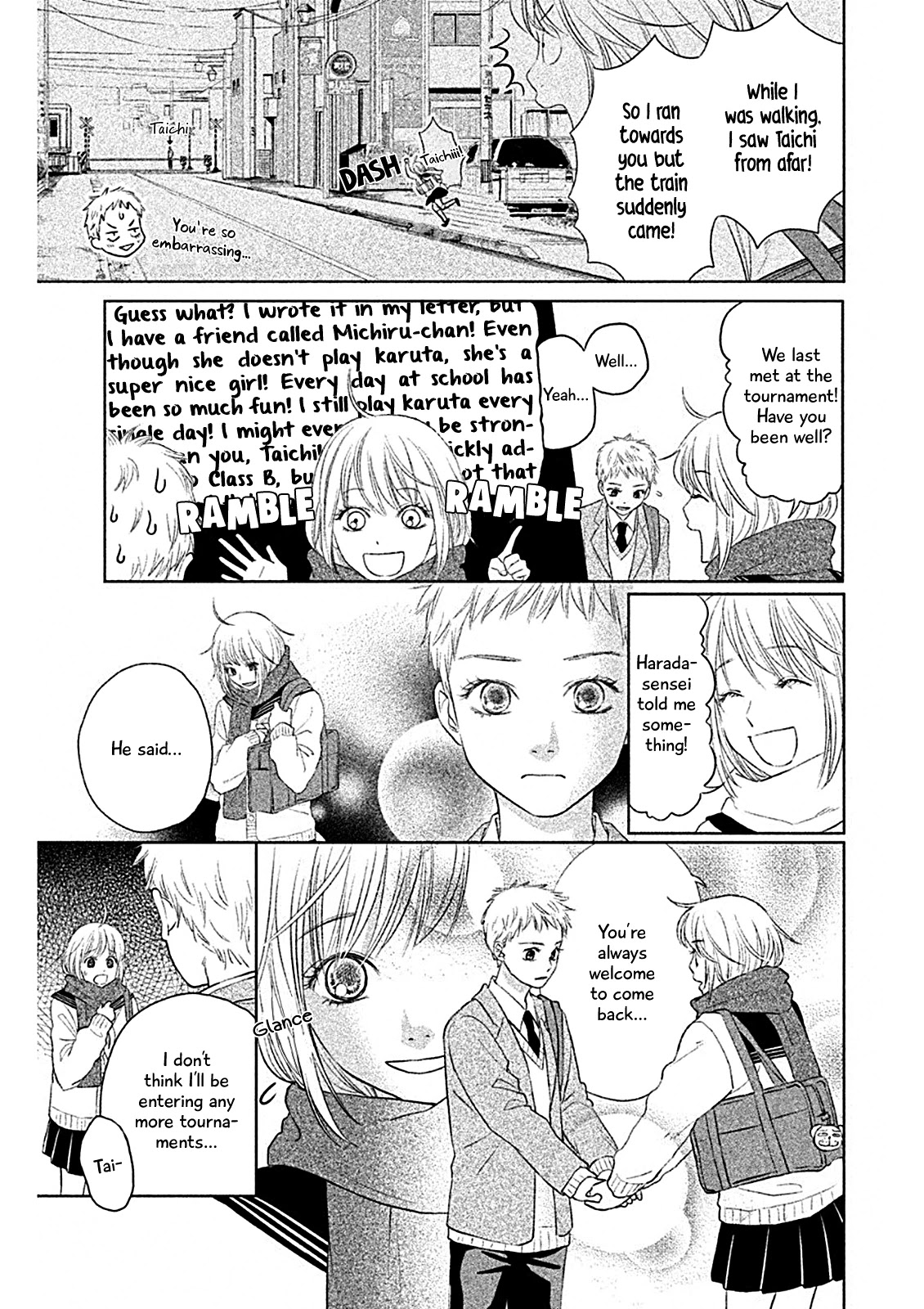 Chihayafuru: Middle School Arc Chapter 5 page 23 - Chapter 5: 5th Poem