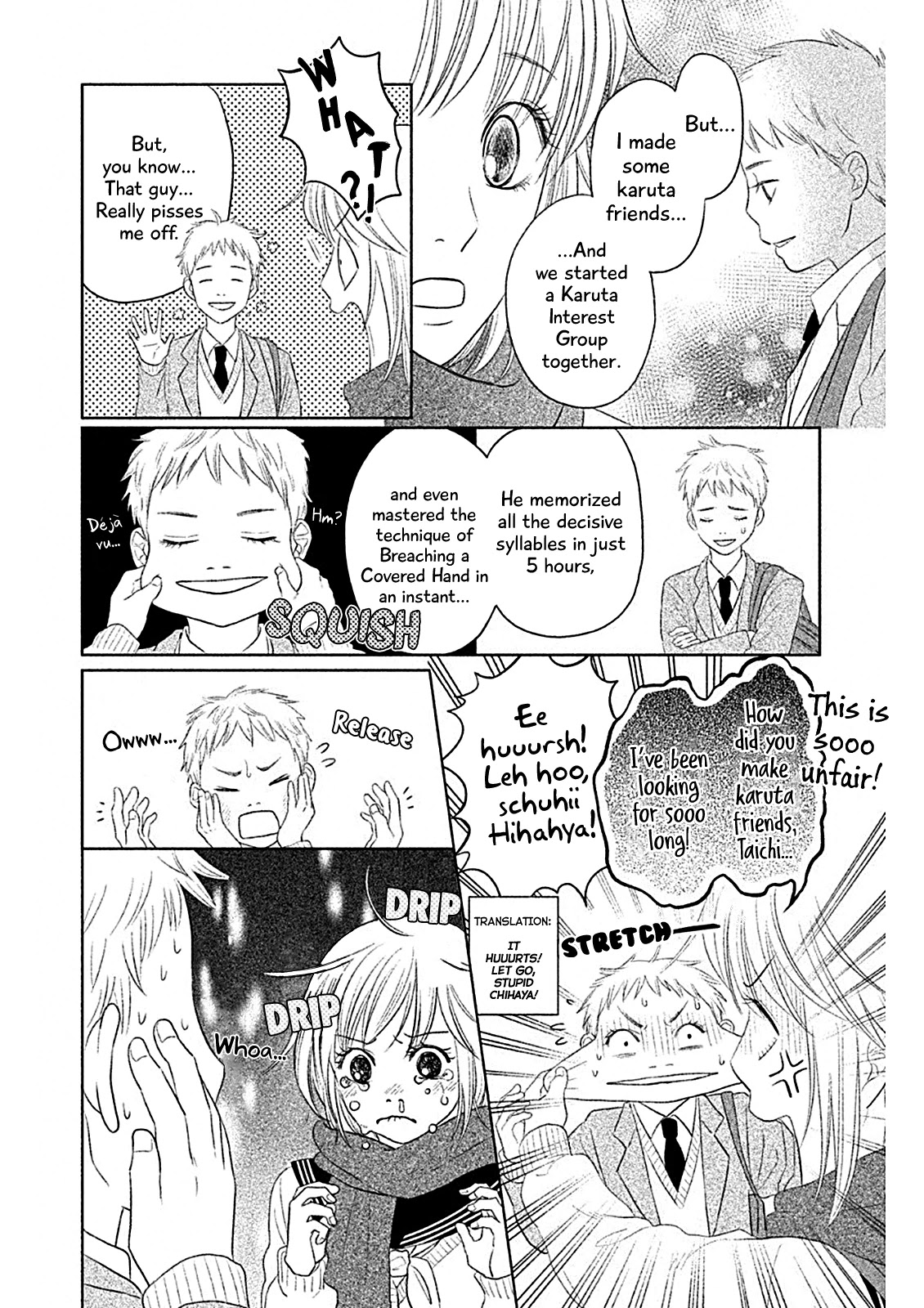 Chihayafuru: Middle School Arc Chapter 5 page 24 - Chapter 5: 5th Poem