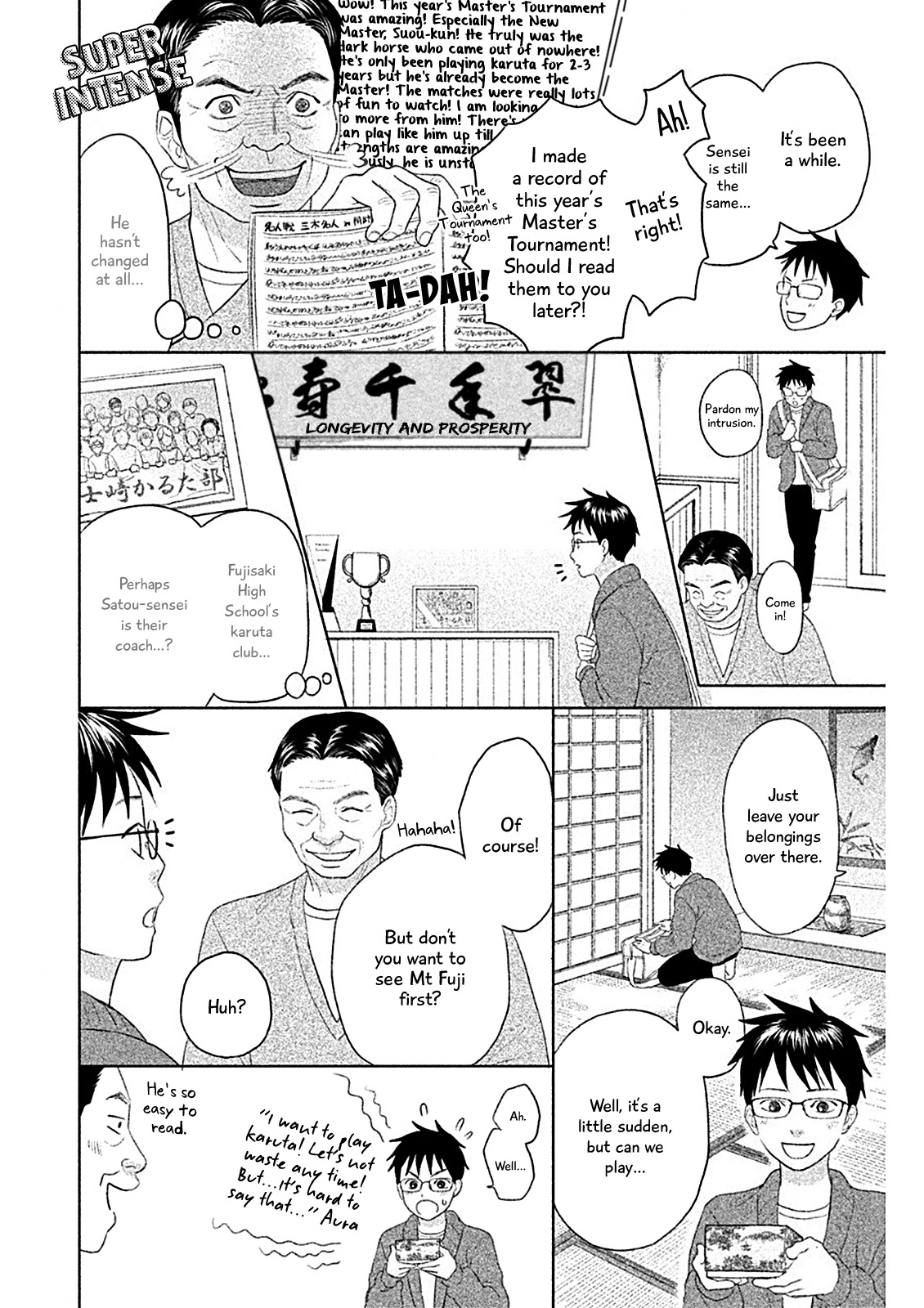 Chihayafuru: Middle School Arc Chapter 6 page 17 - Chapter 6: 6th Poem