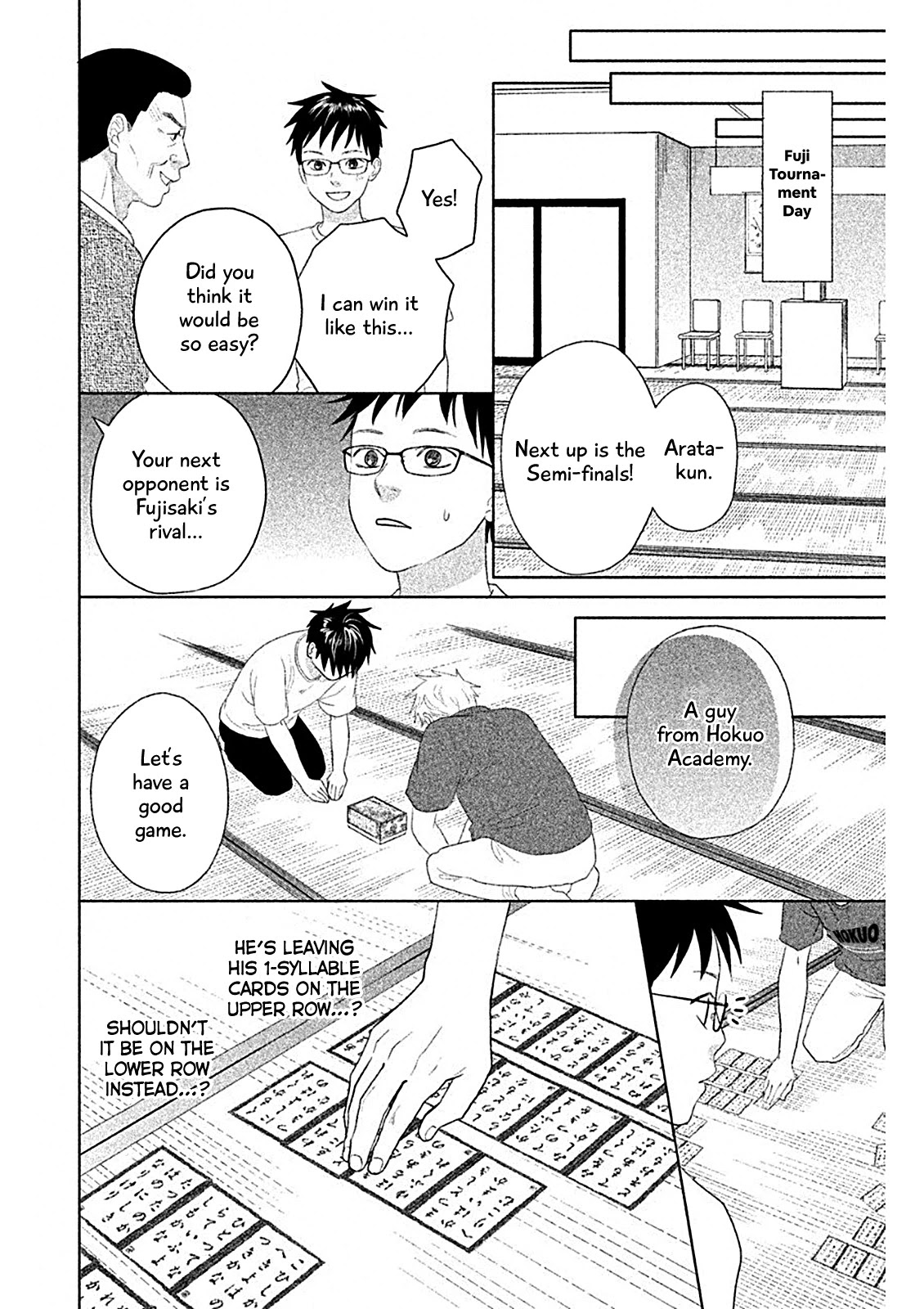 Chihayafuru: Middle School Arc Chapter 6 page 19 - Chapter 6: 6th Poem