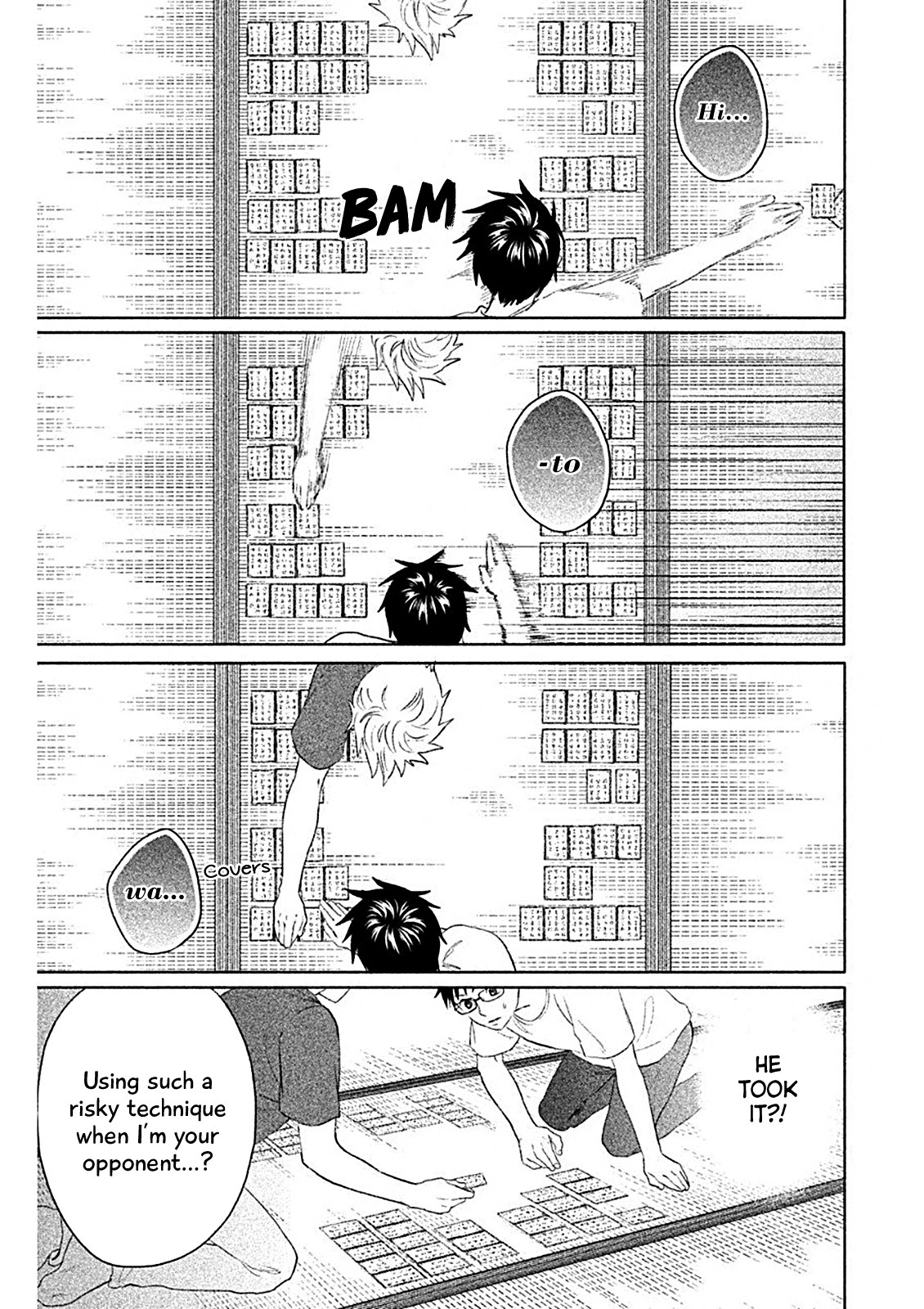Chihayafuru: Middle School Arc Chapter 6 page 22 - Chapter 6: 6th Poem
