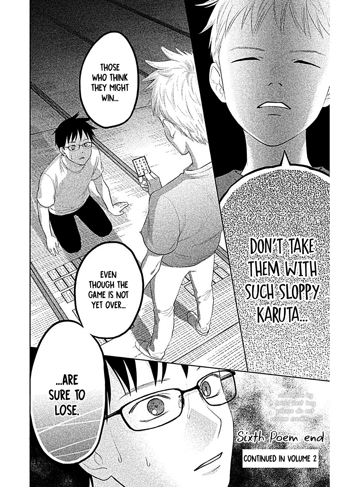 Chihayafuru: Middle School Arc Chapter 6 page 29 - Chapter 6: 6th Poem
