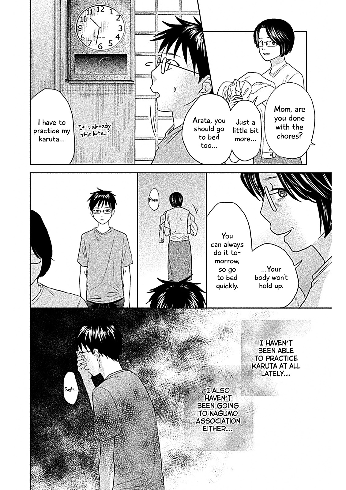 Chihayafuru: Middle School Arc Chapter 8 page 12 - Chapter 8: 8th Poem