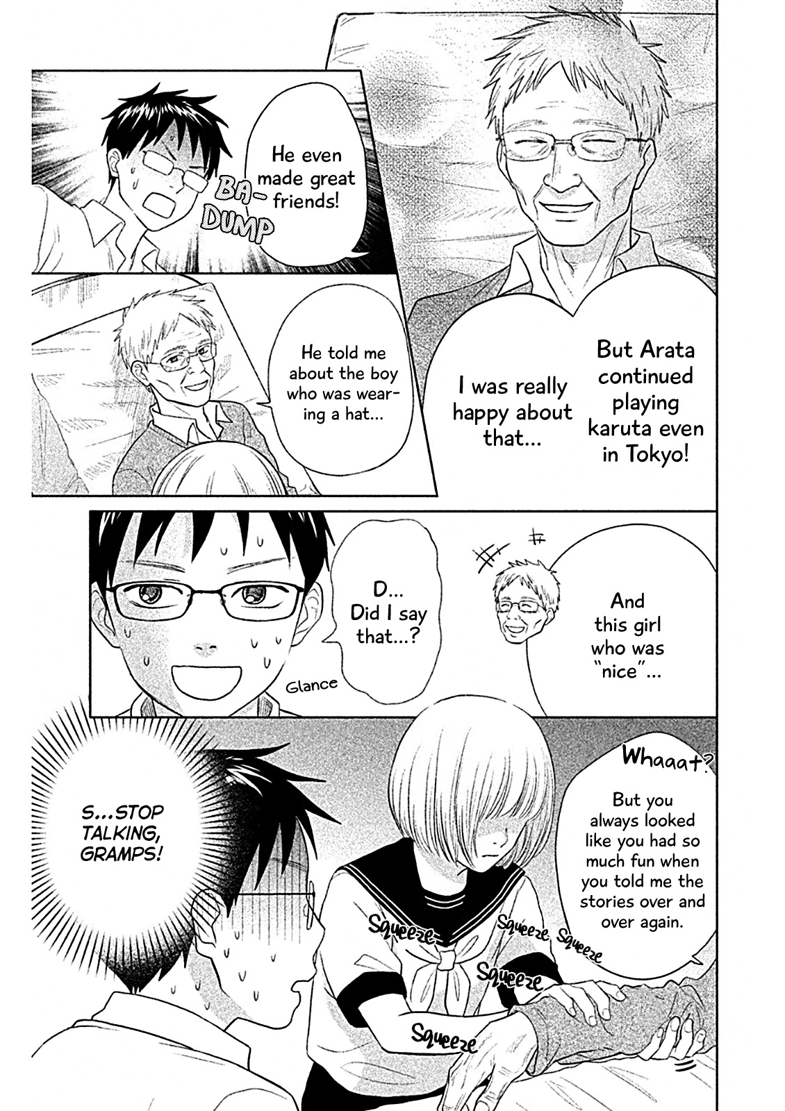Chihayafuru: Middle School Arc Chapter 8 page 15 - Chapter 8: 8th Poem