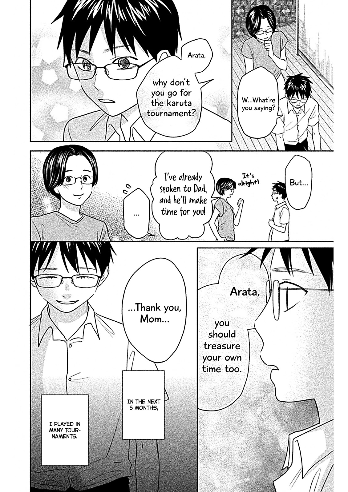Chihayafuru: Middle School Arc Chapter 8 page 18 - Chapter 8: 8th Poem