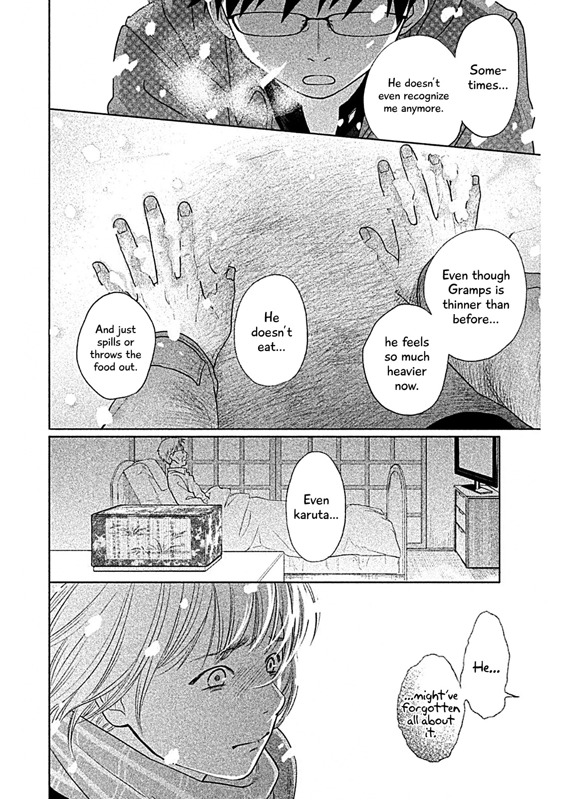 Chihayafuru: Middle School Arc Chapter 8 page 28 - Chapter 8: 8th Poem