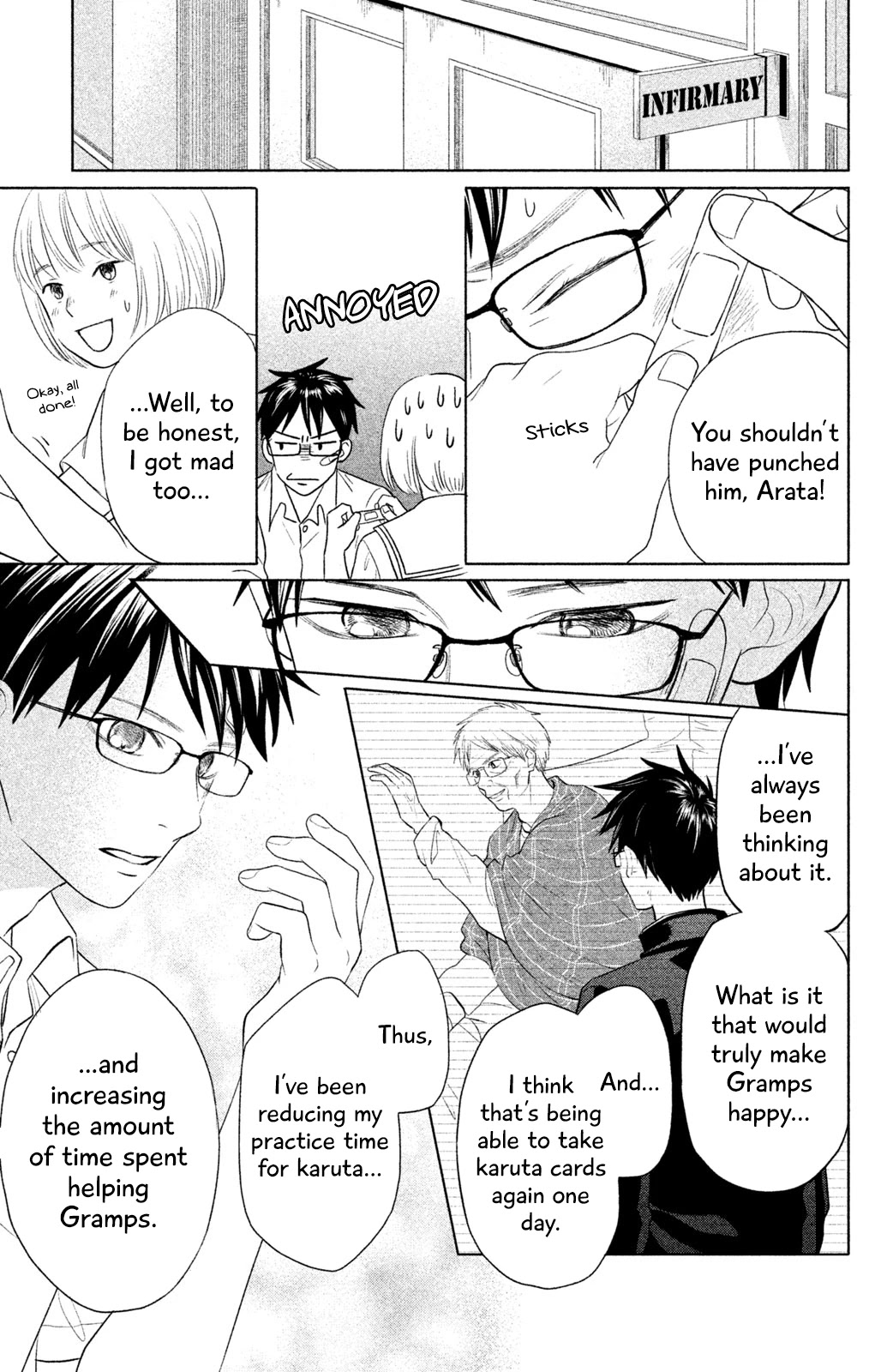 Chihayafuru: Middle School Arc Chapter 9 page 16 - Chapter 9: 9th Poem
