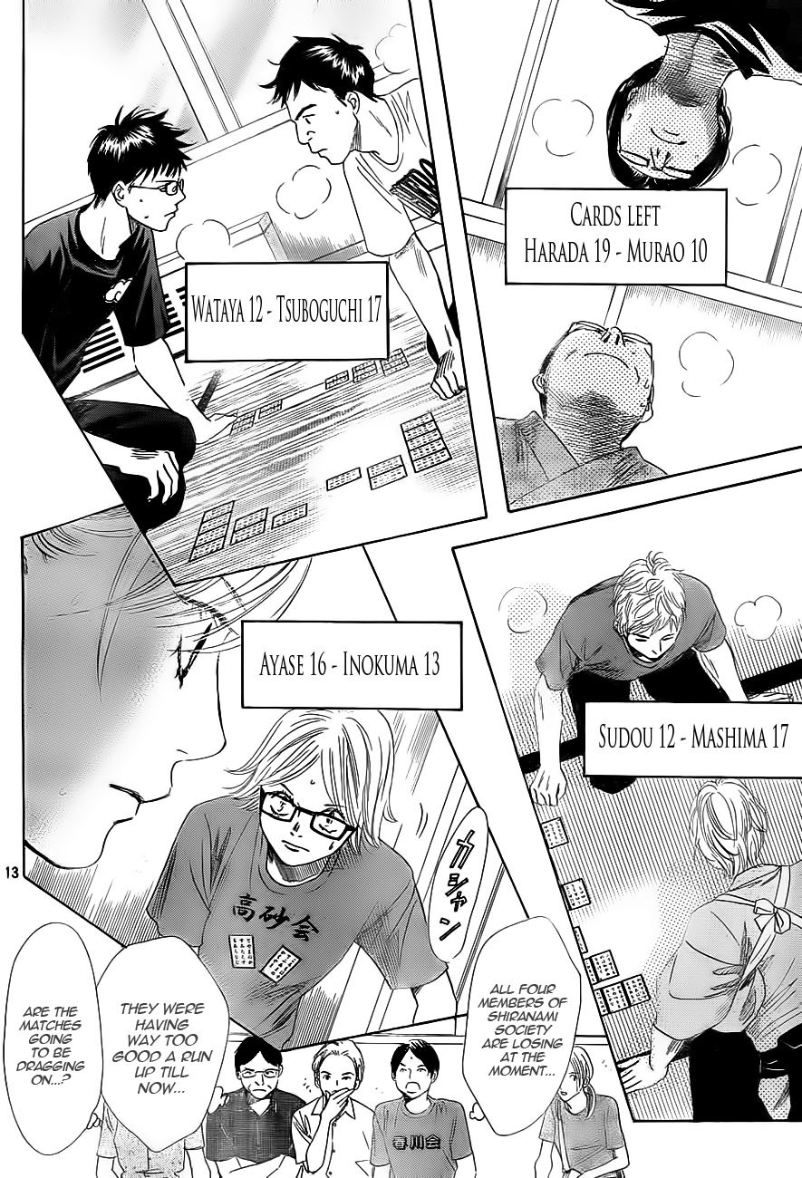 Chihayafuru Chapter 100 page 14 - Chapter 100