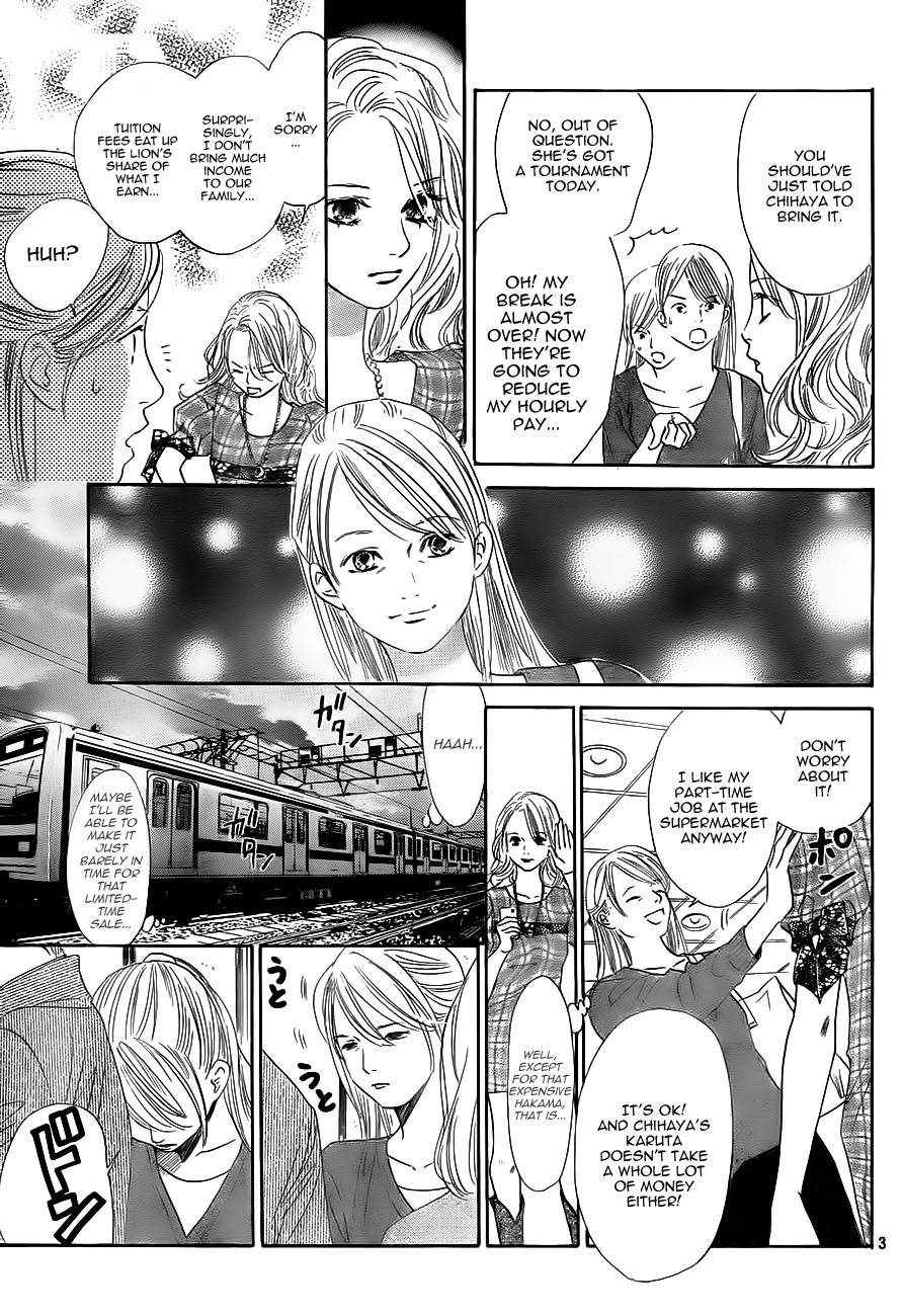 Chihayafuru Chapter 102 page 3 - Chapter 102