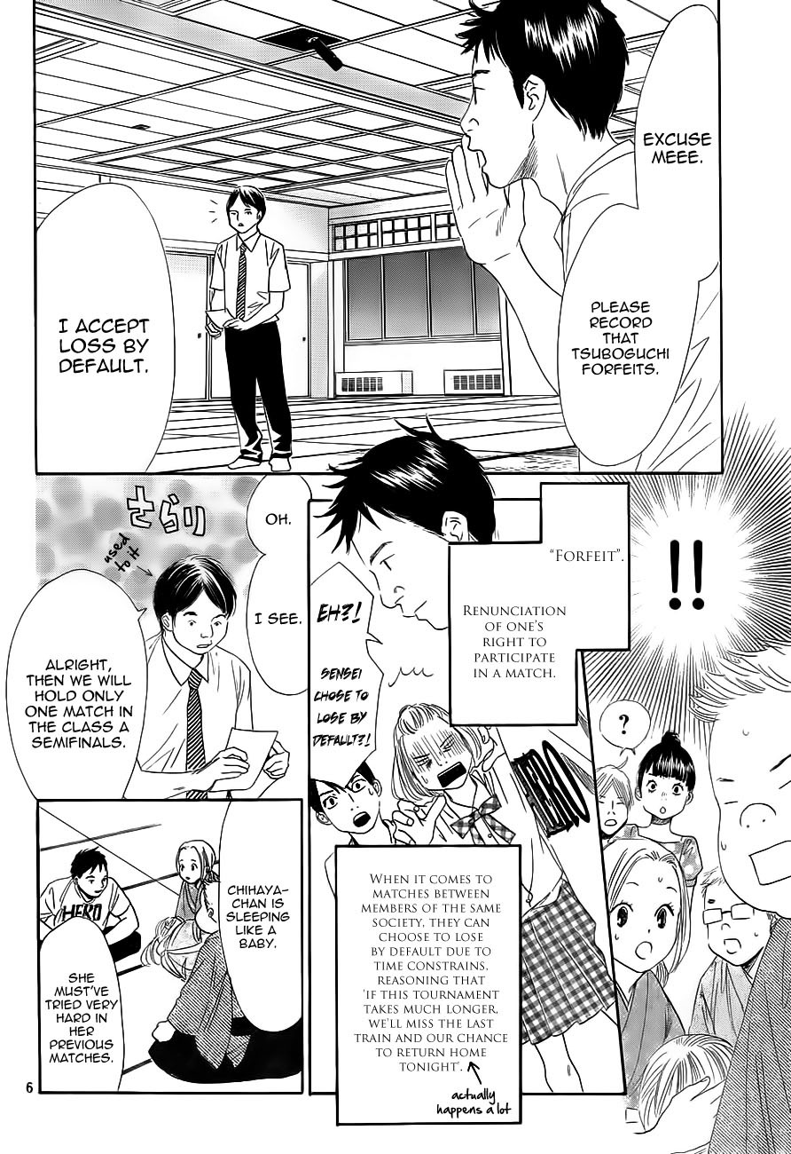 Chihayafuru Chapter 102 page 6 - Chapter 102
