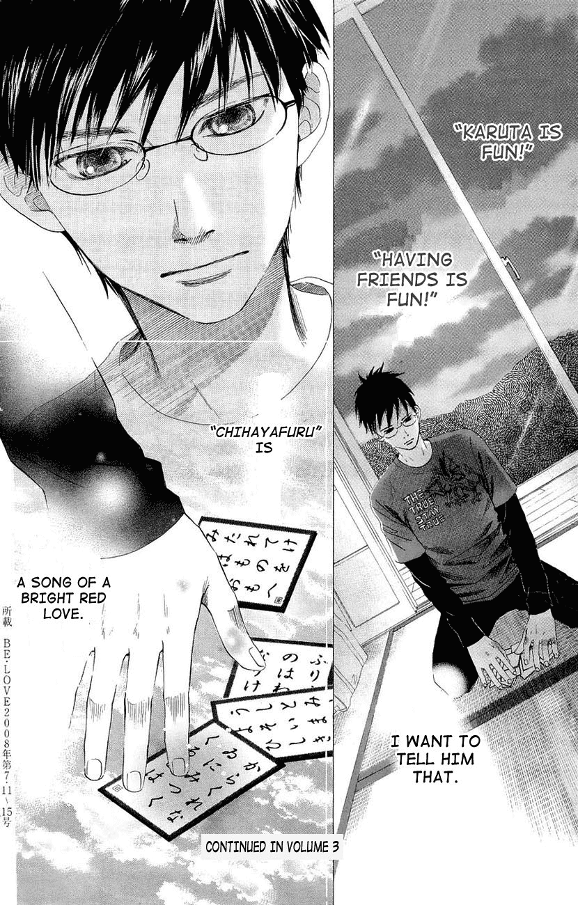 Chihayafuru Chapter 11 page 30 - Chapter 11: + omake
