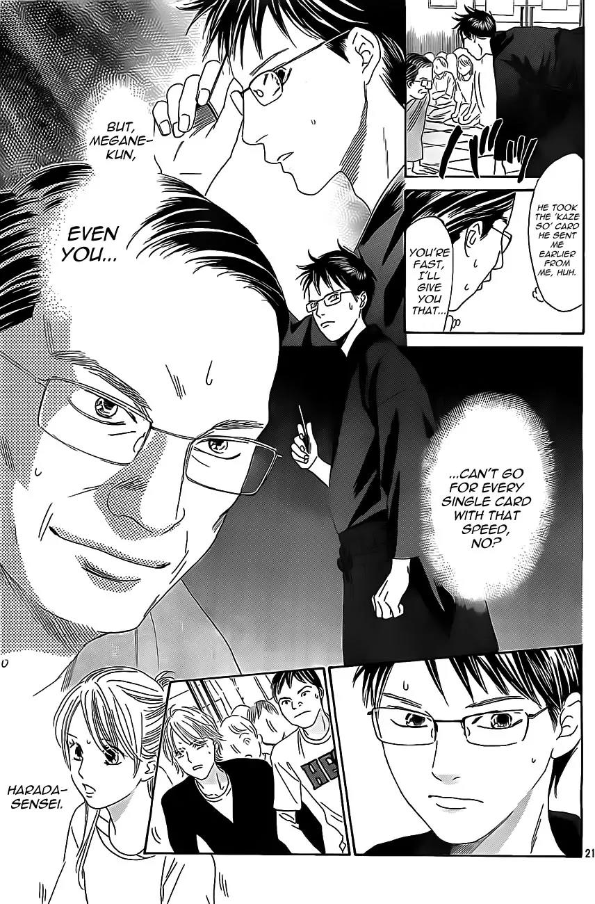 Chihayafuru Chapter 115 page 21 - Chapter 115