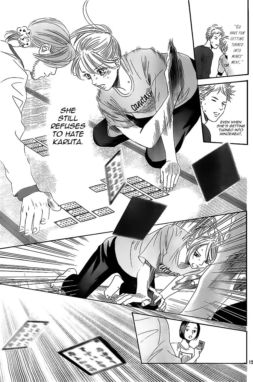 Chihayafuru Chapter 122 page 15 - Chapter 122