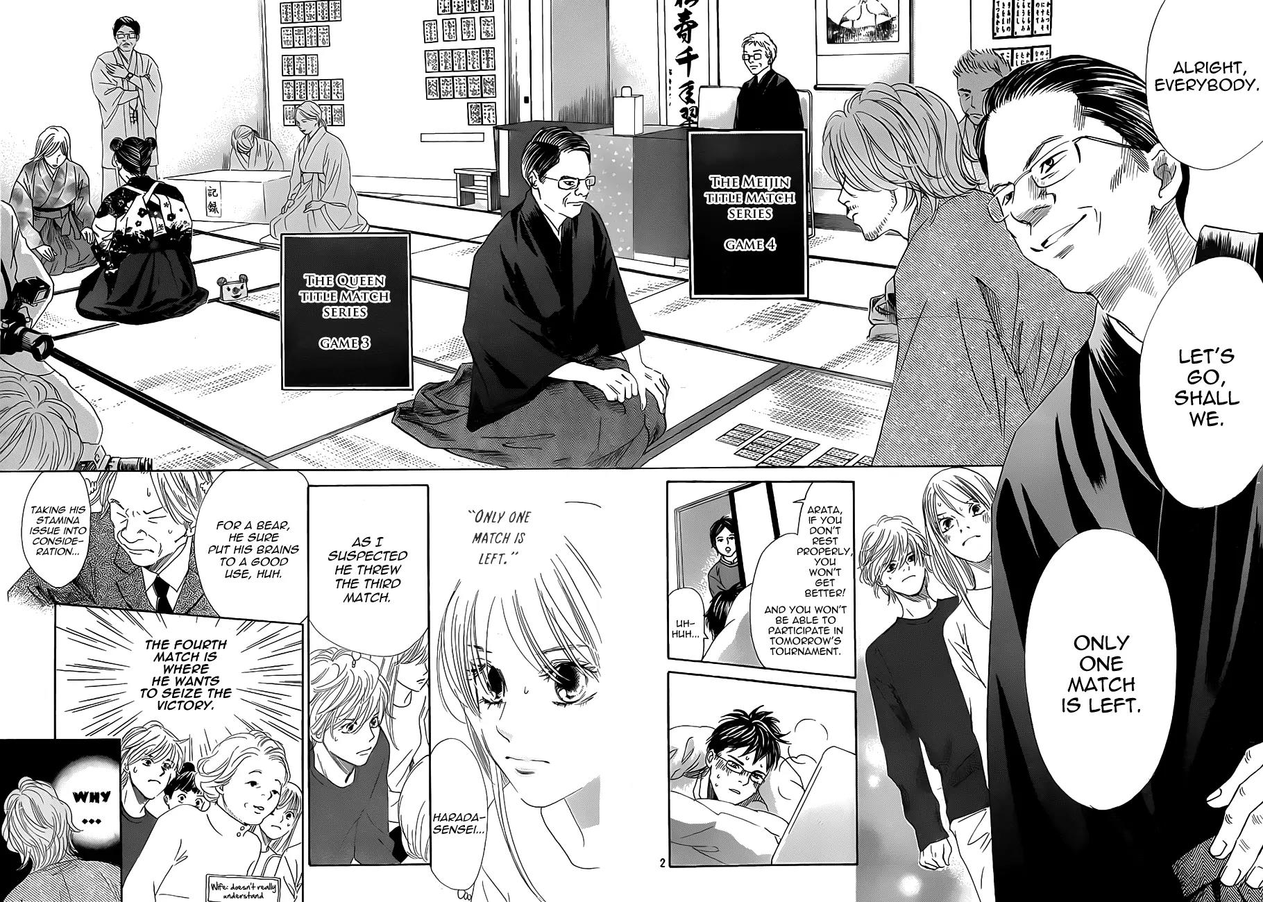 Chihayafuru Chapter 128 page 2 - Chapter 128