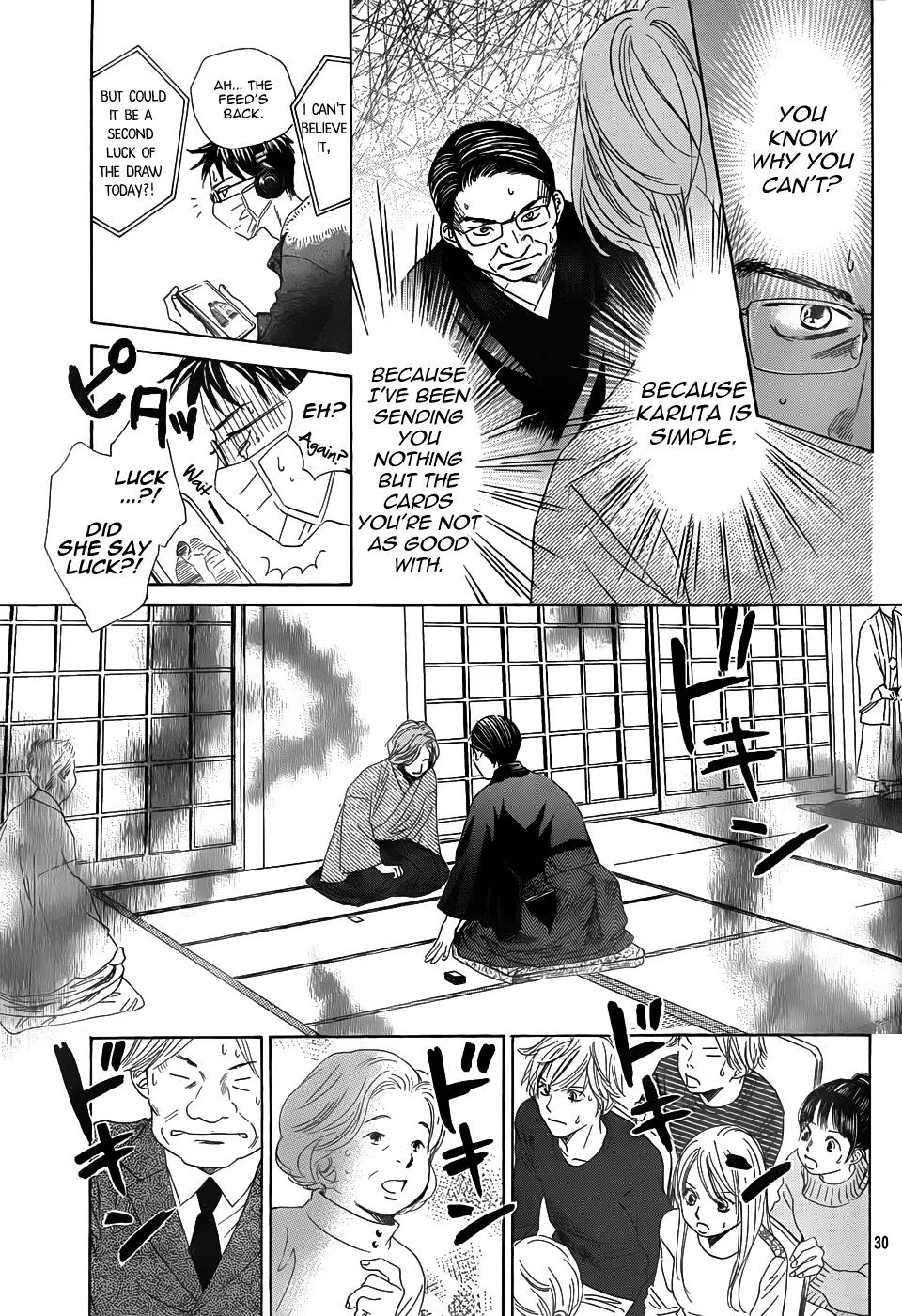 Chihayafuru Chapter 130 page 30 - Chapter 130