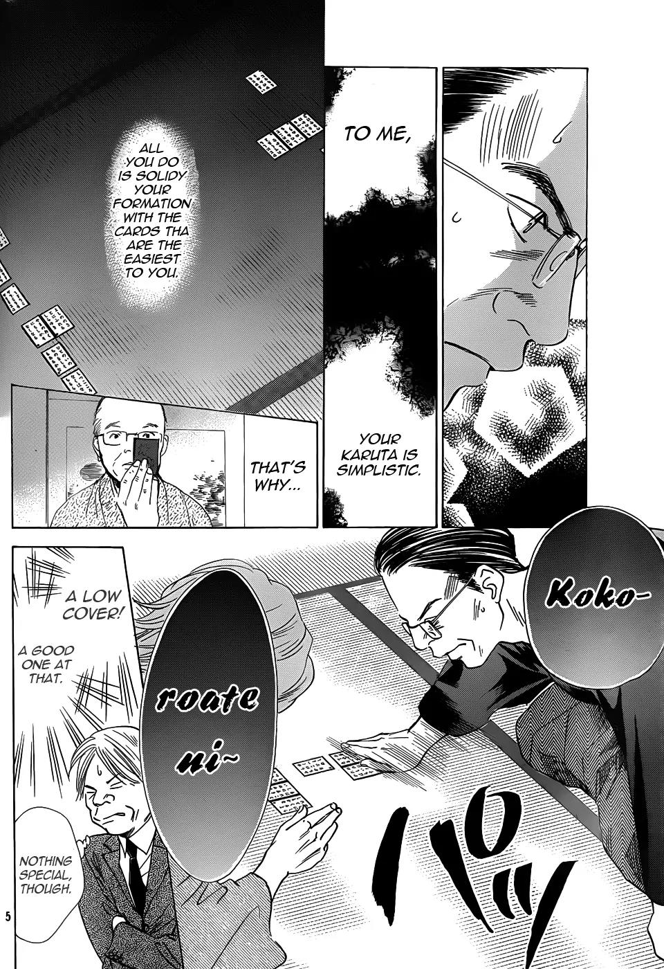 Chihayafuru Chapter 130 page 5 - Chapter 130