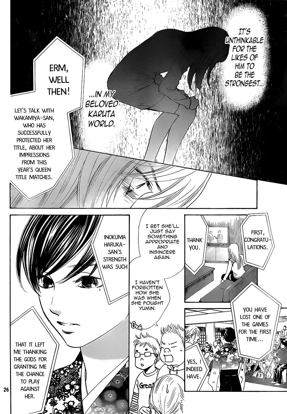 Chihayafuru Chapter 131 page 24 - Chapter 131