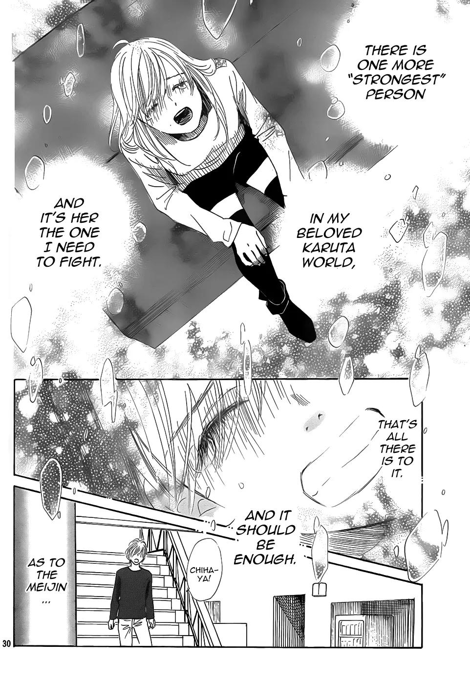 Chihayafuru Chapter 131 page 28 - Chapter 131