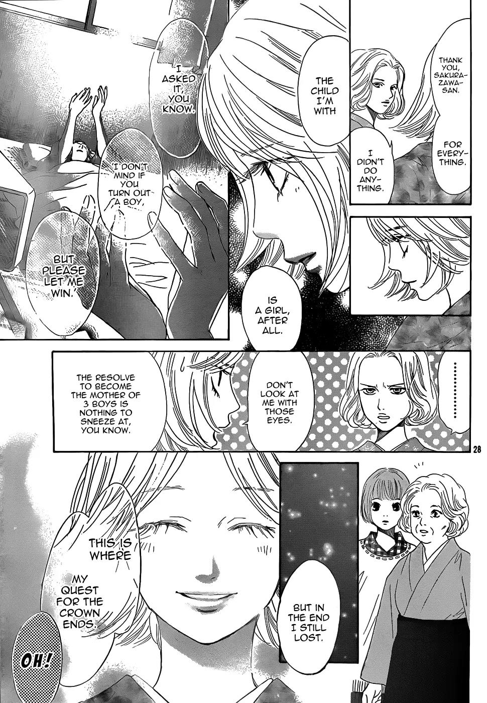Chihayafuru Chapter 132 page 28 - Chapter 132