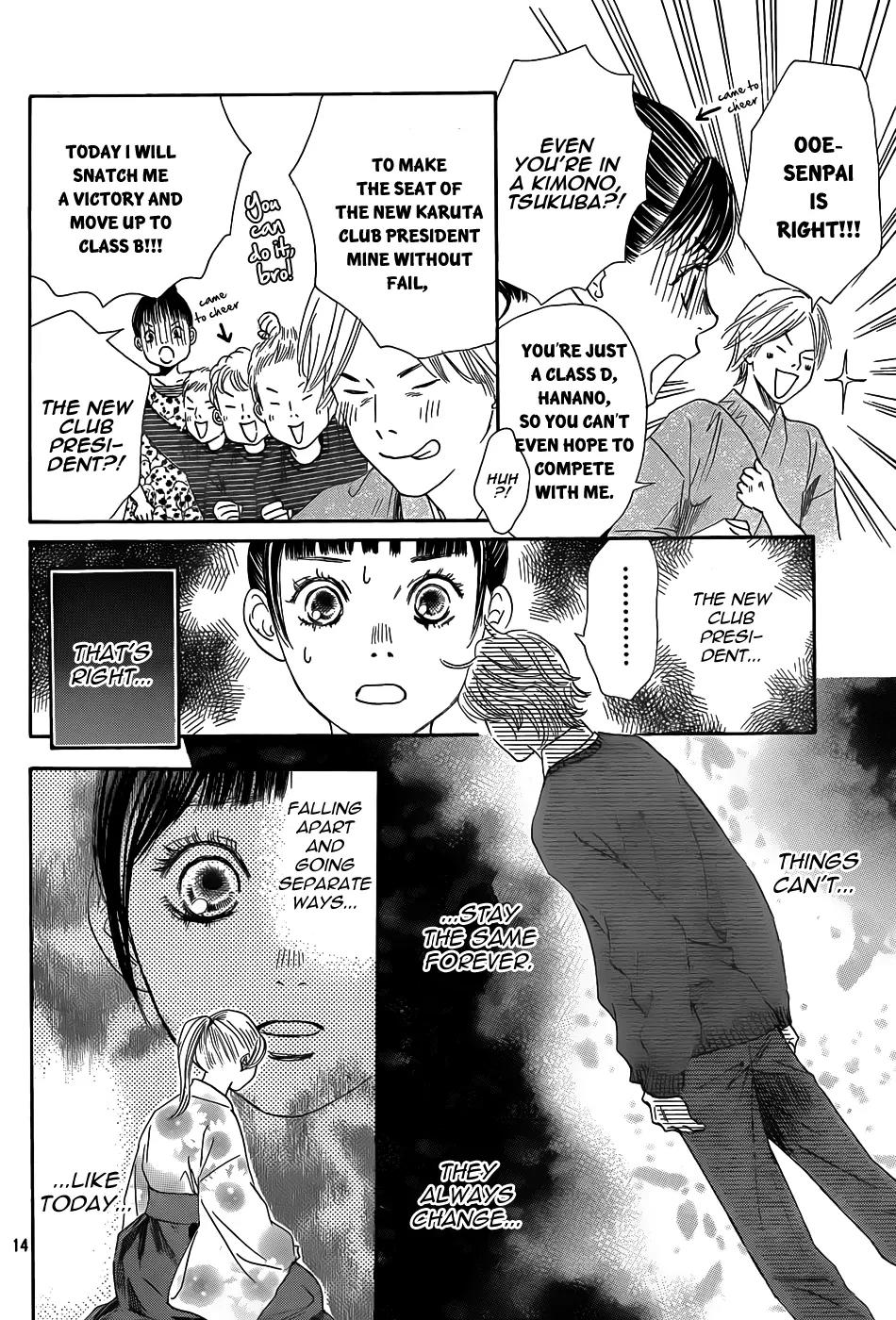 Chihayafuru Chapter 133 page 15 - Chapter 133