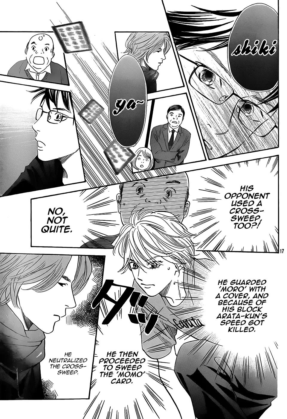 Chihayafuru Chapter 134 page 17 - Chapter 134