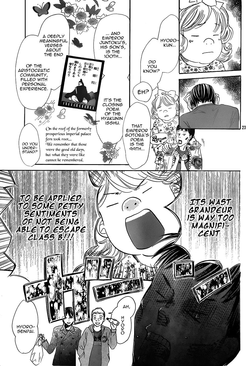 Chihayafuru Chapter 134 page 23 - Chapter 134