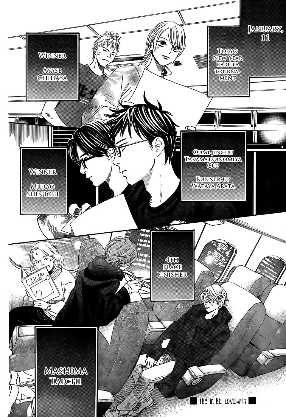 Chihayafuru Chapter 134 page 32 - Chapter 134
