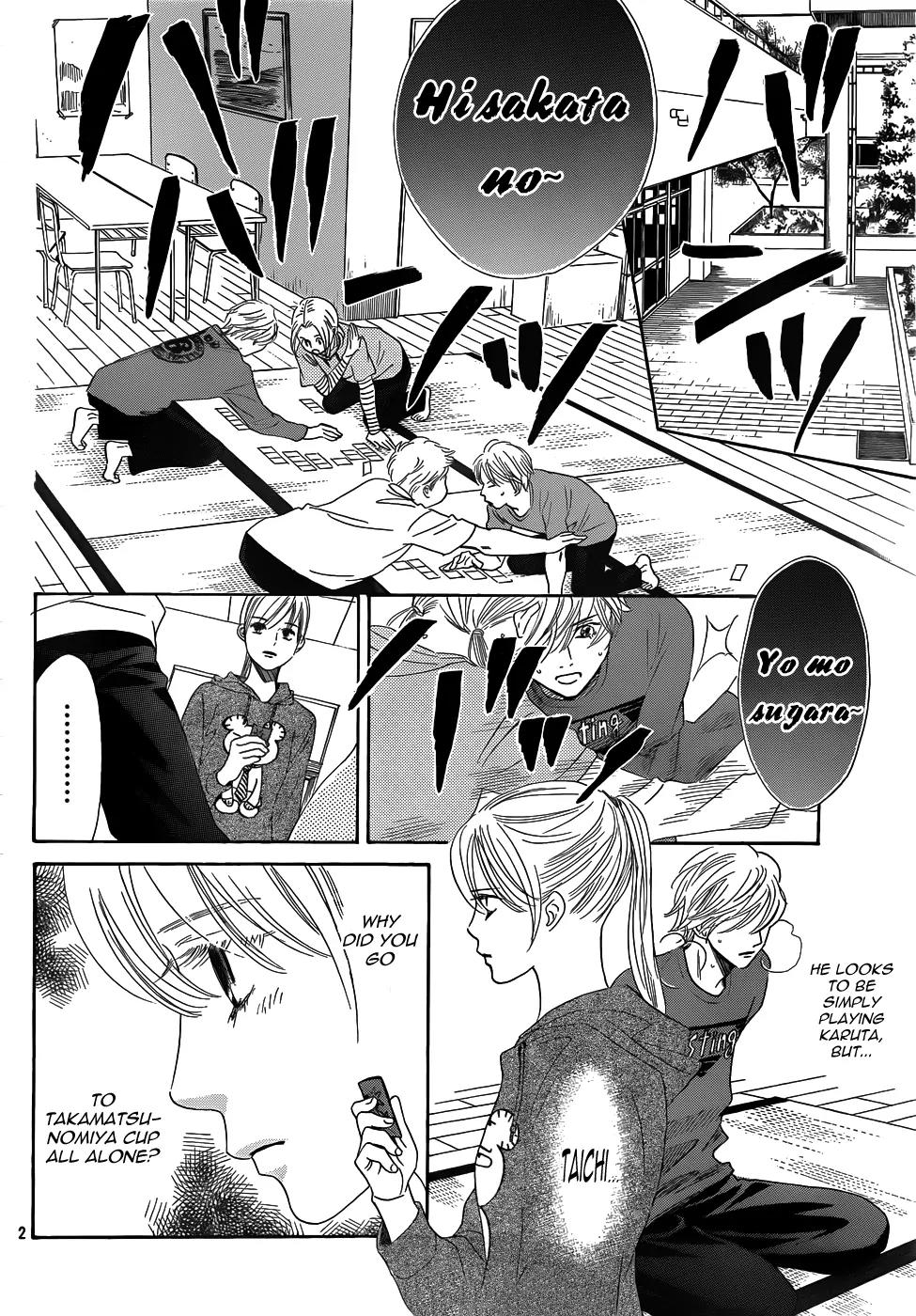 Chihayafuru Chapter 135 page 2 - Chapter 135