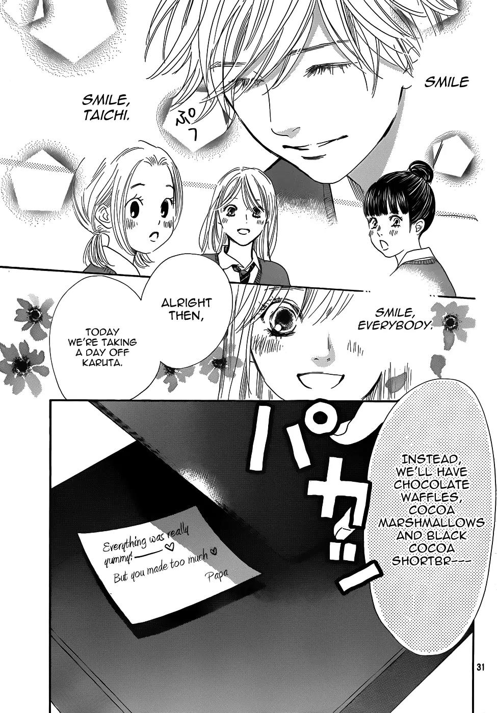 Chihayafuru Chapter 135 page 31 - Chapter 135