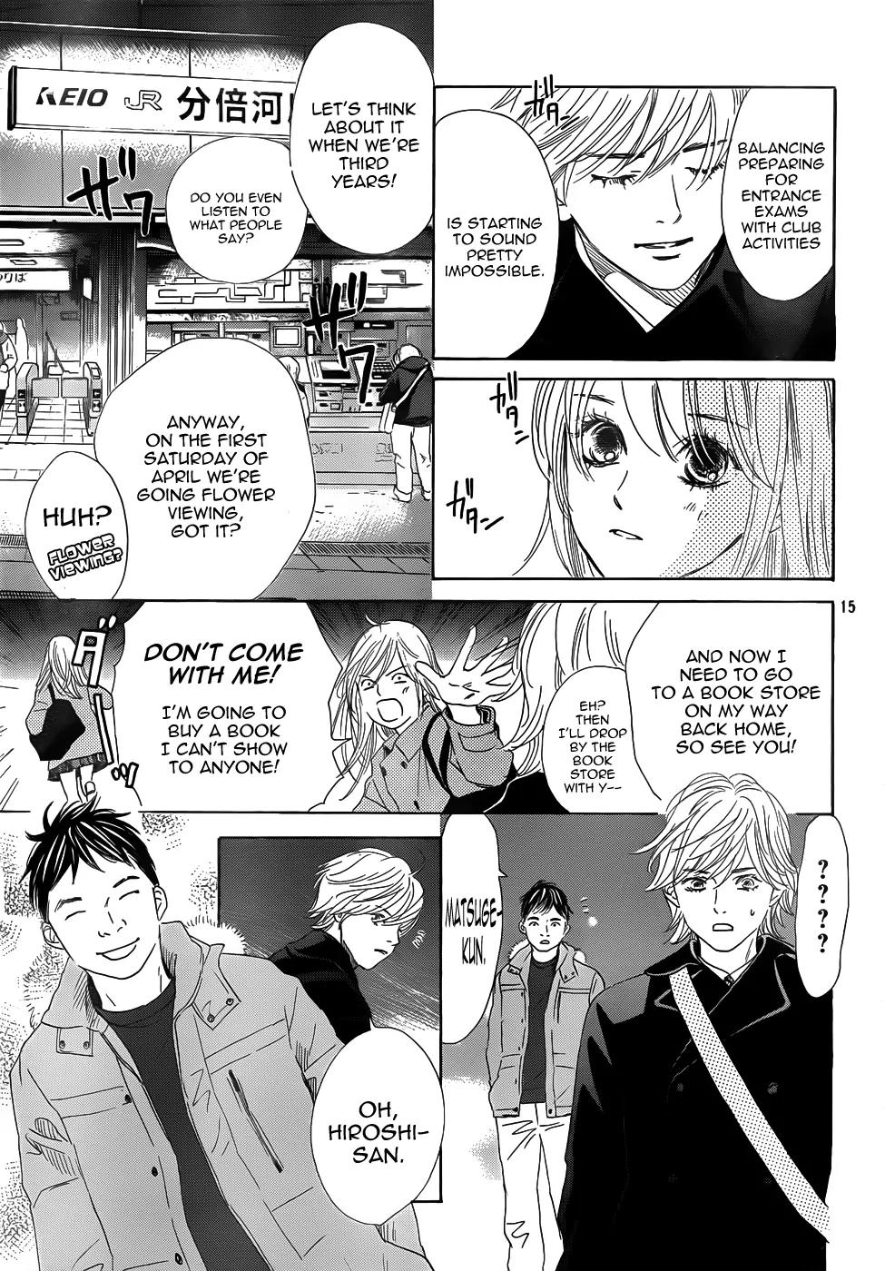Chihayafuru Chapter 136 page 15 - Chapter 136