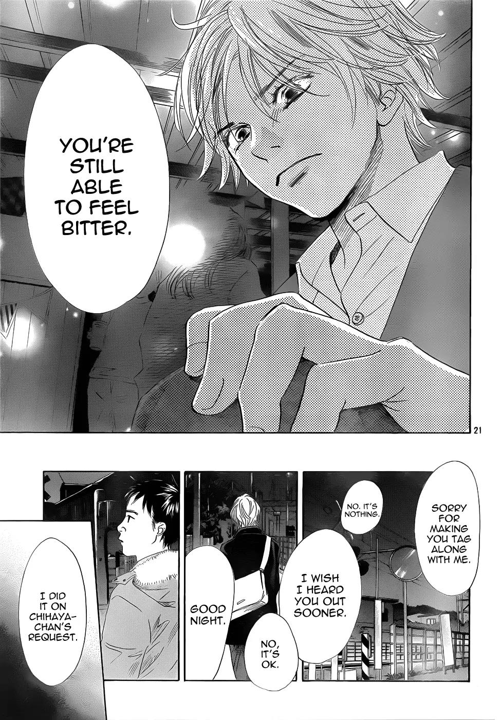 Chihayafuru Chapter 136 page 21 - Chapter 136