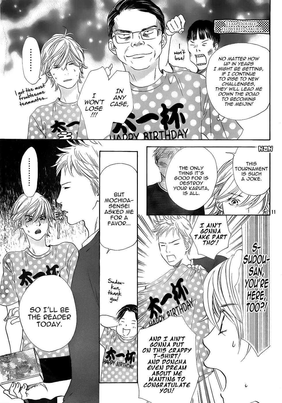 Chihayafuru Chapter 137 page 11 - Chapter 137